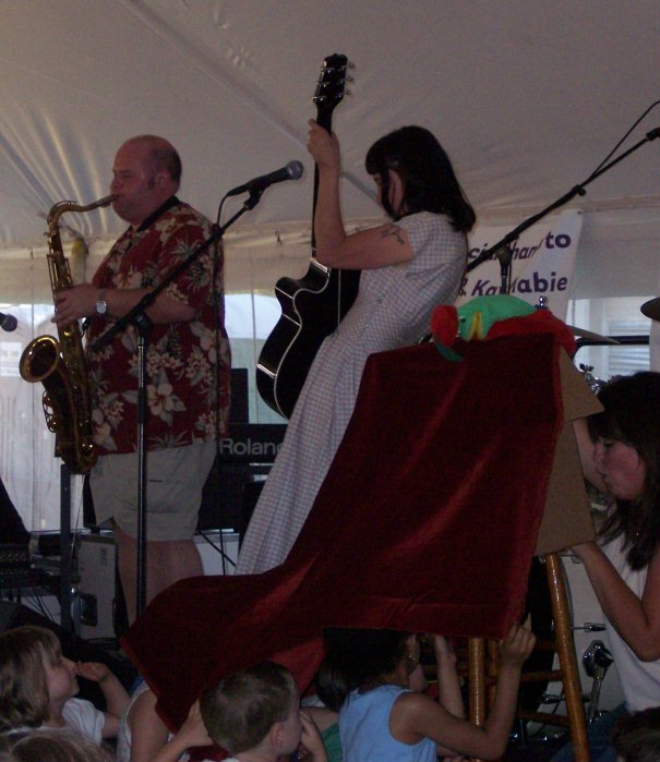 Lots Going On In The Kidztent